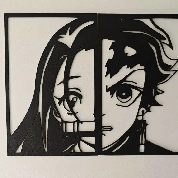 Demon Slayer Wall Art – Edición Hermanos