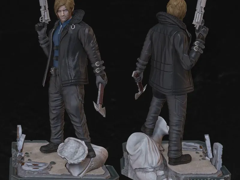 Leon - Resident evil Requiem