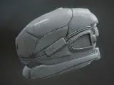 Sci-Fi Helmet Concept 3D Print Model-0