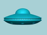 Alien UFO Wall Light Spaceship - Creative STL-5