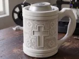 UAICÉU Cyber Thermo Mug - Shield Cross Edition-1