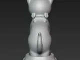 Tiny White Kitten-3