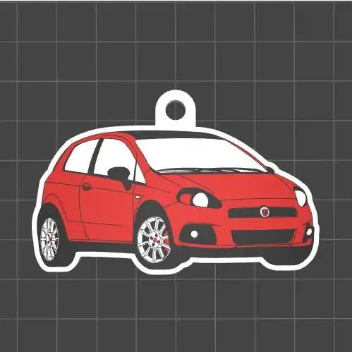 Fiat Punto Keychain