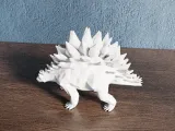 Low Poly Stegosaurus-5
