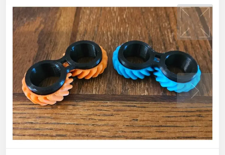 Wheel fidget toy 
