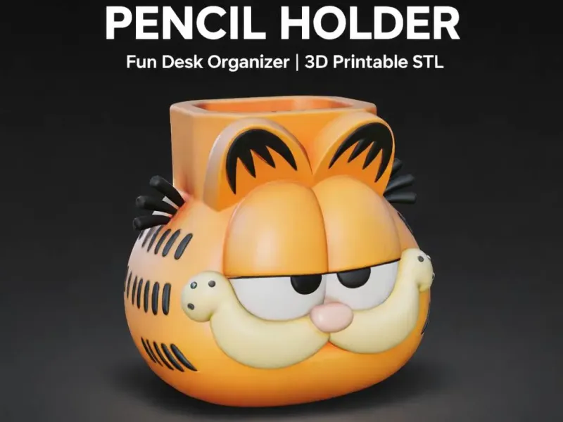 Garfield Pencil Holder