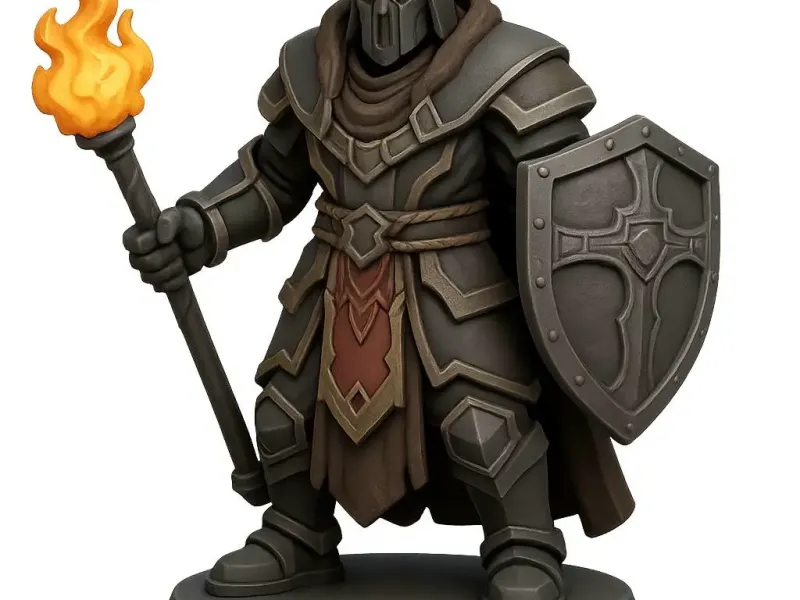 Guardián de la Fortaleza Oscura - D&D