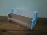 Two-layer storage box-1