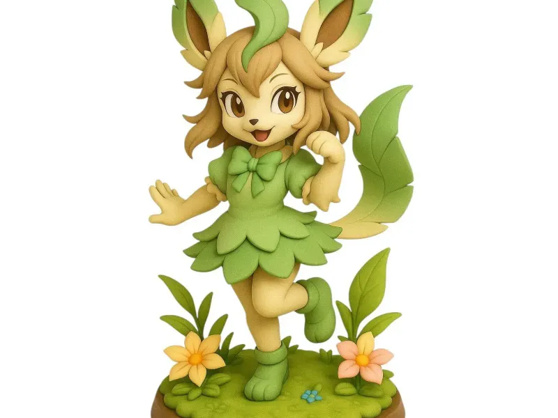 pokemon leafeon furry