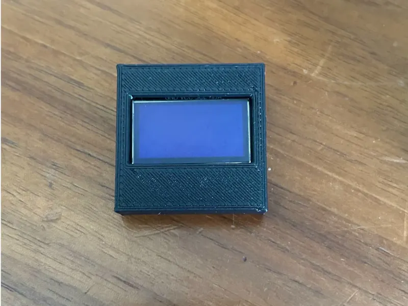 0.96 inches oled display case