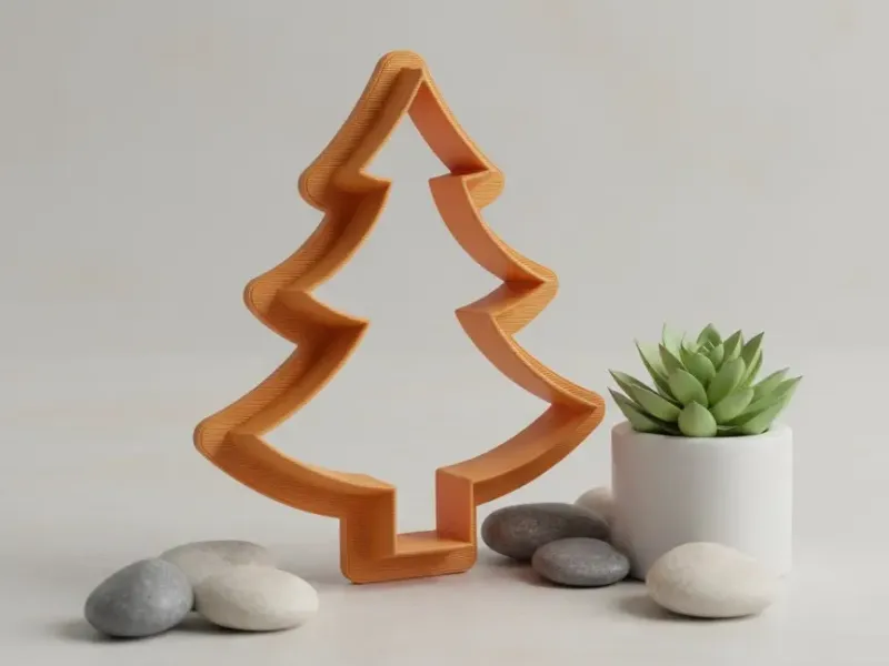 Christmas tree cookie cutter