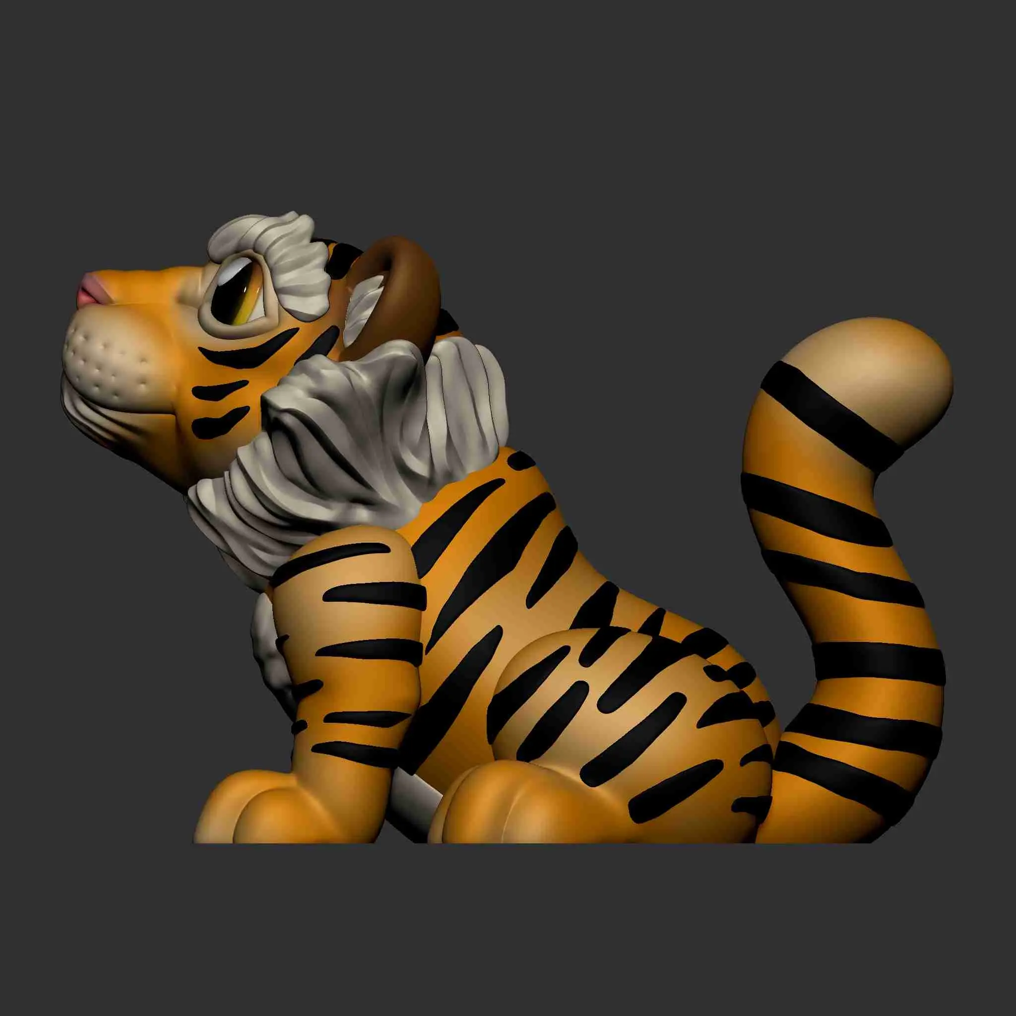 CUTE TIGER (PRINT IN PLACE)