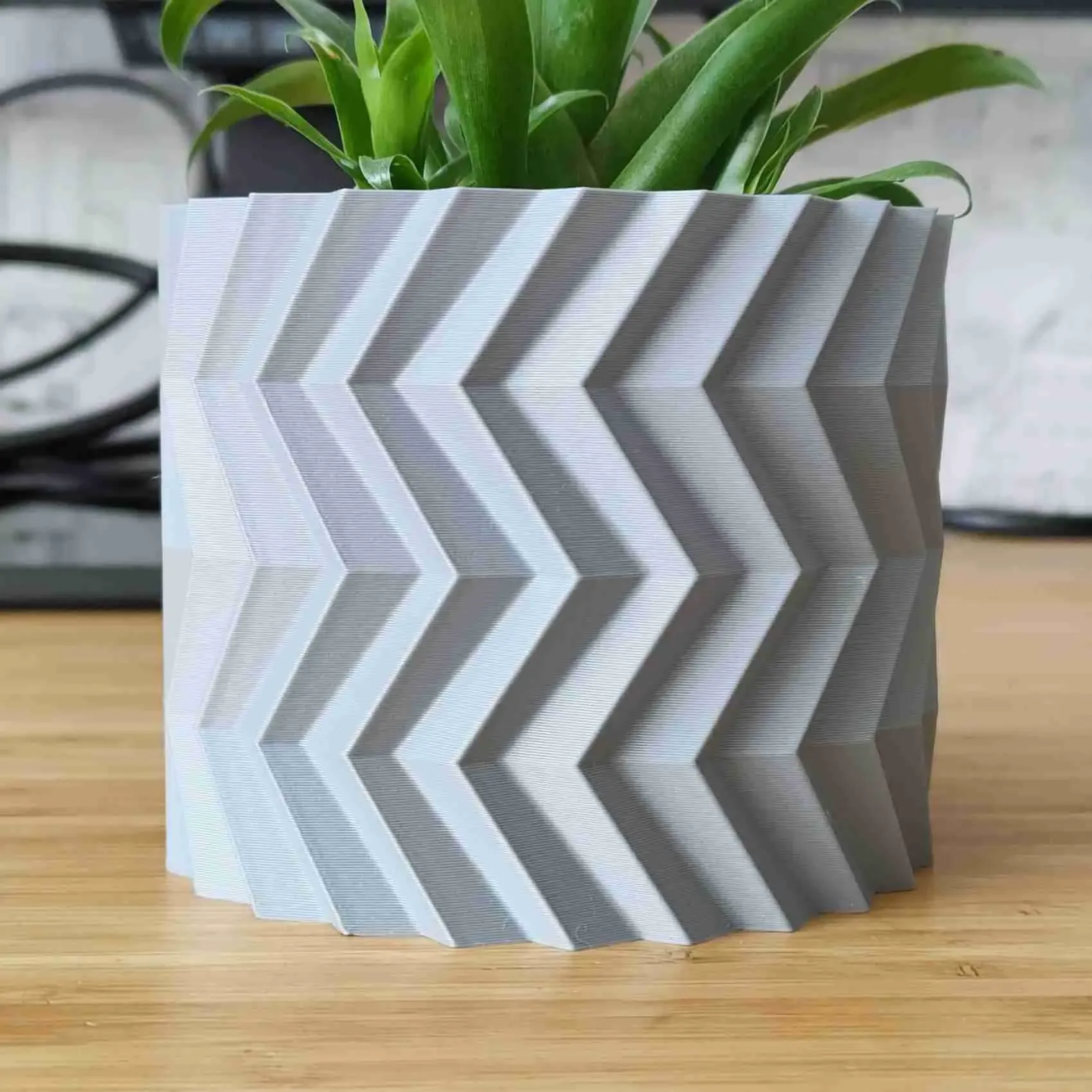 ZigZag - Pot and Planter for house plants - Vase mode