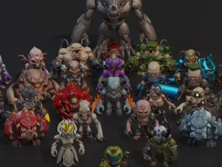 Doom Toys Monster Pack Collection 4