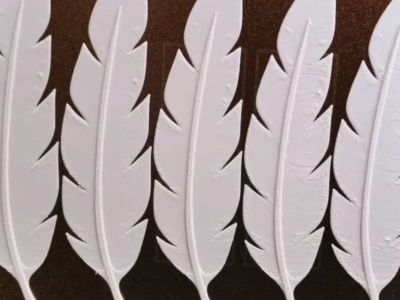 Marcapáginas Pluma
