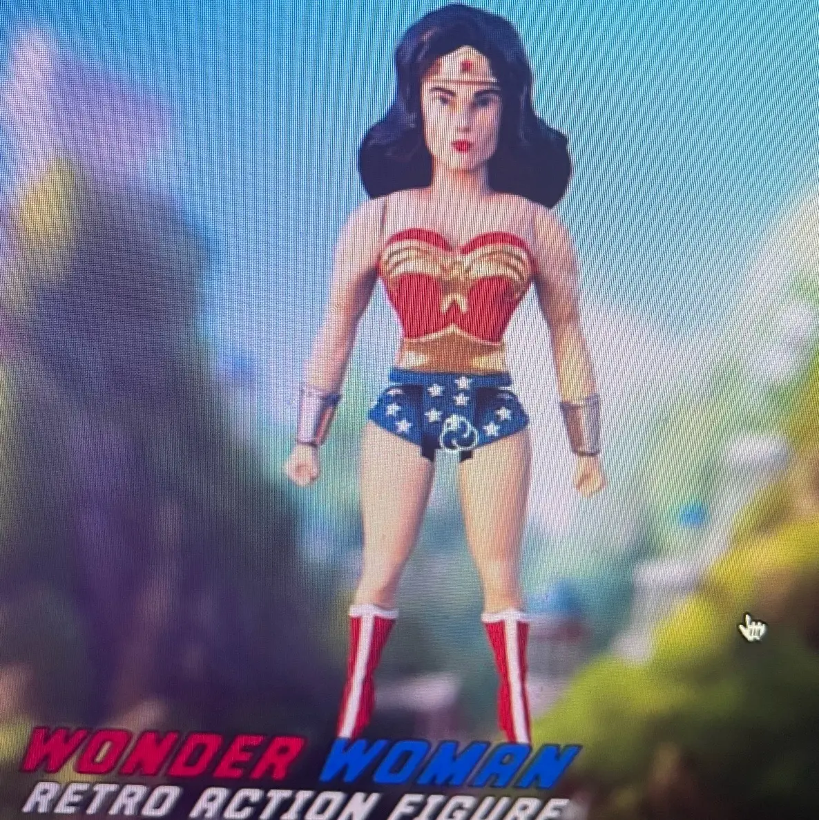 Wonder Woman retro action figure
