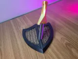 Medieval Shield & Sword Wall Headphone Stand-4