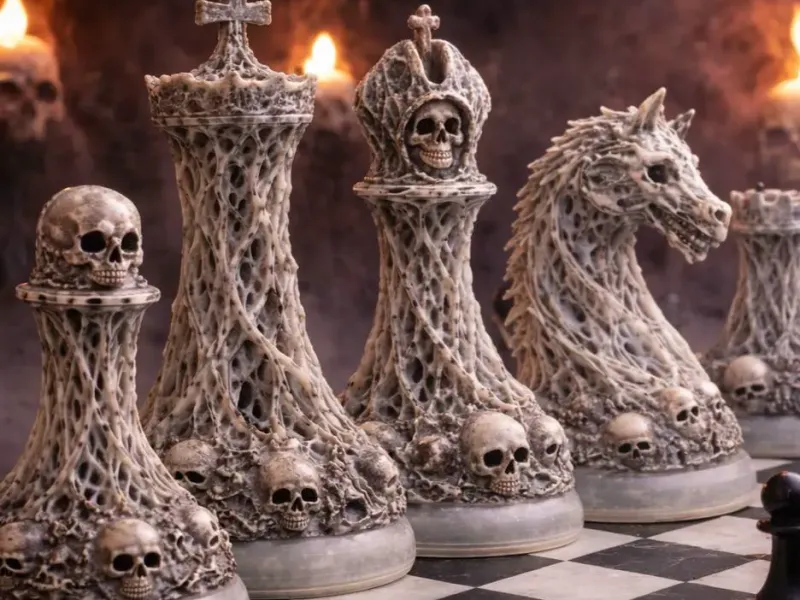 Deathly Chess set