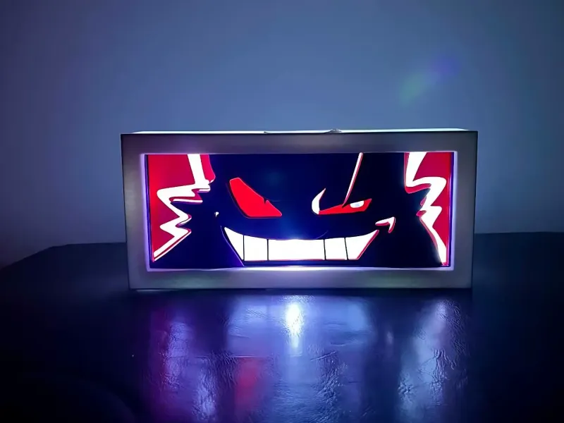 Gengar - LED Lightbox - NO AMS NEEDED