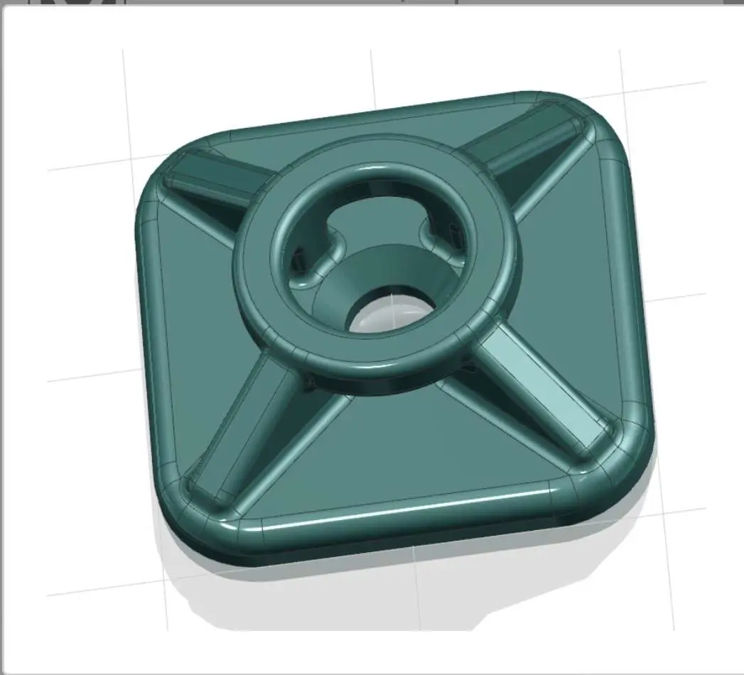 YerayMerino3D tarafından kablo bağı tabanı / zip bağı - Thingiverse