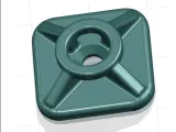 YerayMerino3D tarafından kablo bağı tabanı / zip bağı - Thingiverse-2