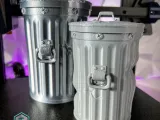Battered Desktop Trash Can-0