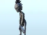 Alien punk with armor and chainsaw sword (9) (+ pre-supporte-4