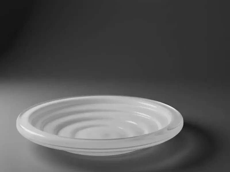 Minimal Plate Decoration