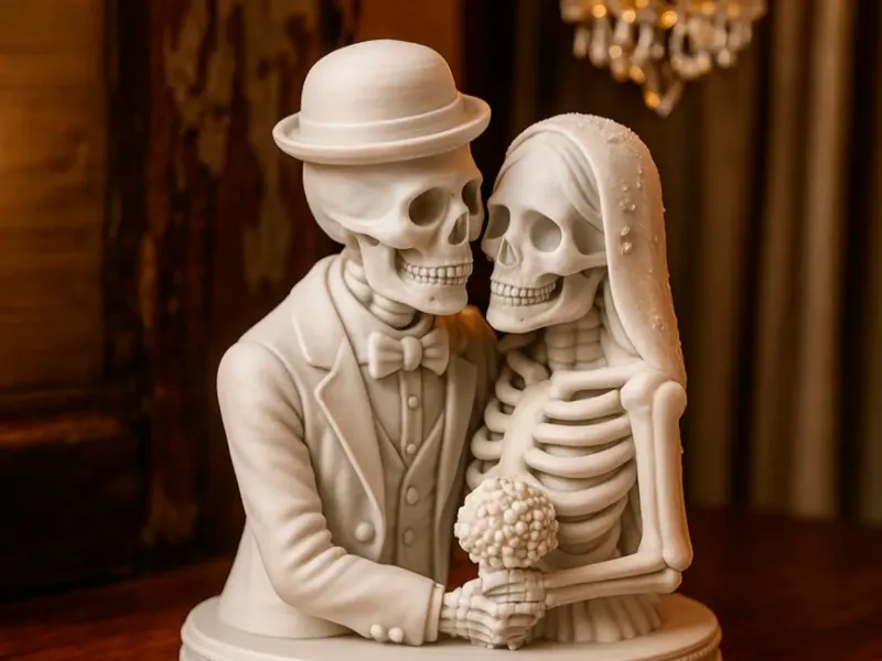 Till Death Do Us Part – Skeleton Bride & Groom