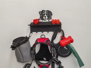 Dog object holder