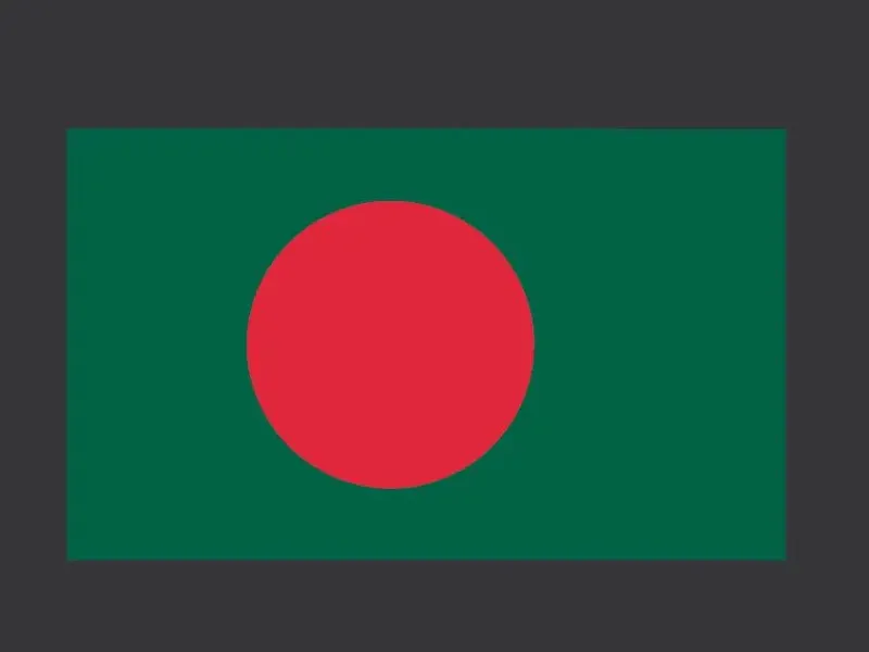 BD - BANGLADESH Flag decoration