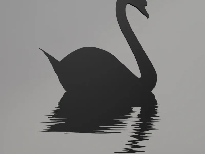 Swan Wall Art