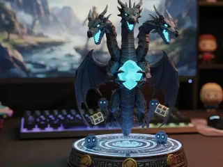The Eternal Hydra: Guardian of the Loot Design Concept