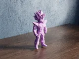 Low Poly Vegeta-4