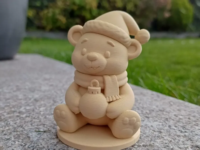 Oso de Navidad con Adorno Navideño
