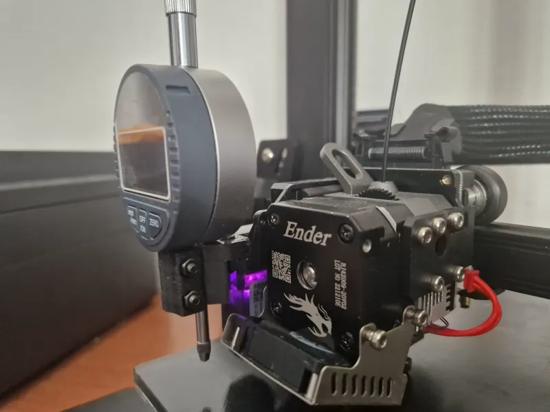 Messuhr Halterung (Digital Gauge Mount) für Ender 3 s1 Pro