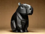 Cute Geometric Capybara-2