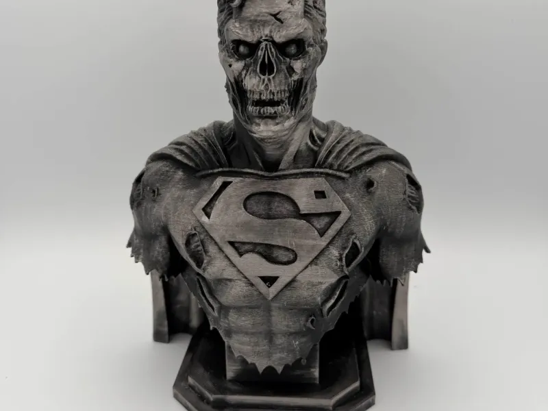 Zombie Superman Bust