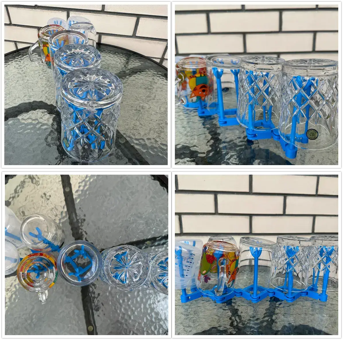 Folding Kitchen Dish Stand