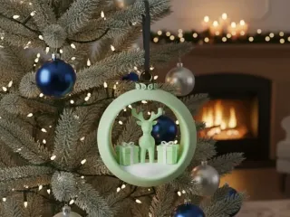 Christmas ornament - Adorno de navidad v6