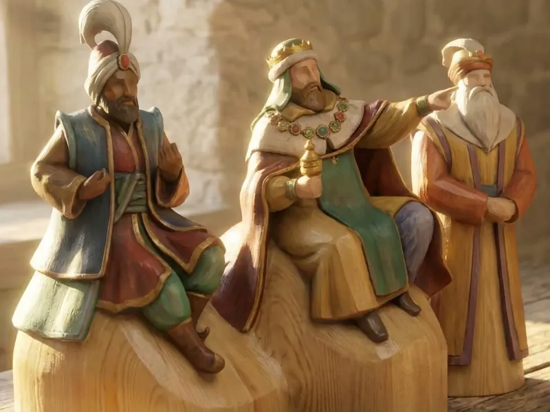 The Three Wise Men/ Los Tres Reyes Magos Figure