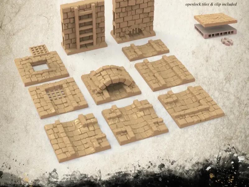 Sewer Tiles Set (addon)