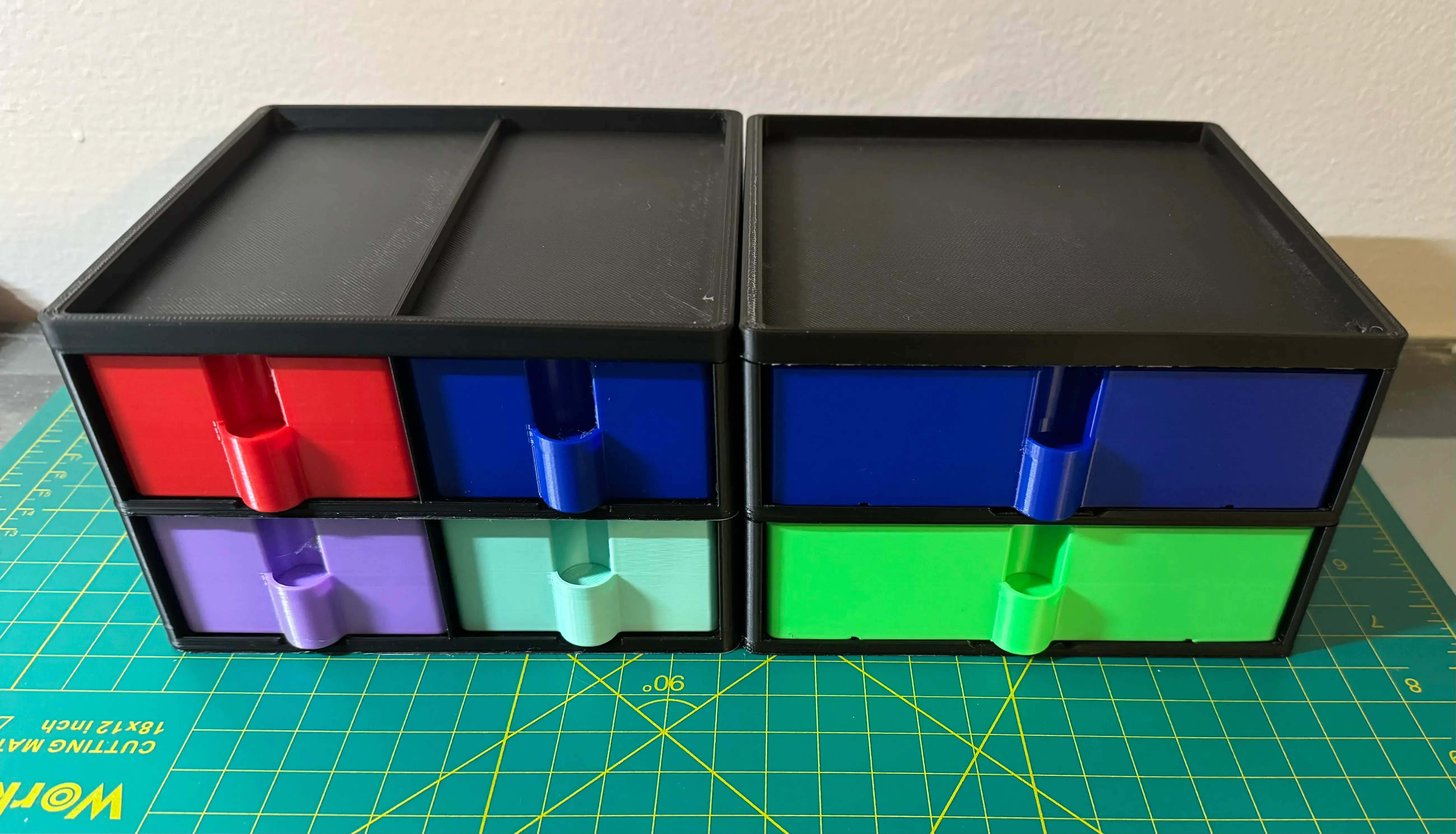 Lightweight Modular/Stackable Drawers