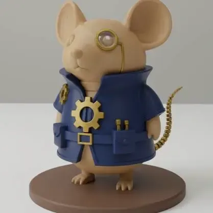 Clockwork Mouse Inventor – Saw3D