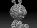 Knitted Alien-5