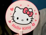 漫画风kt 扇子 hellokitty-3