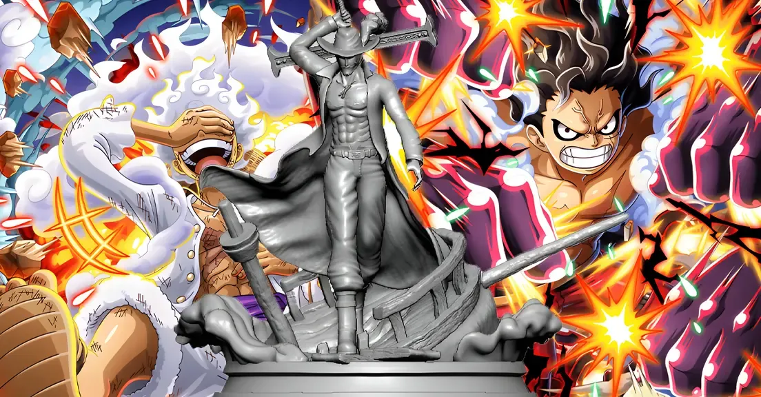 ДРАКУЛ МИХОК - ONE PIECE - 3D МОДЕЛЬ