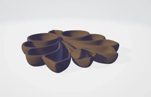 Elegant Tulip Jewelry & Trinket Tray | Decorative 3D Printed