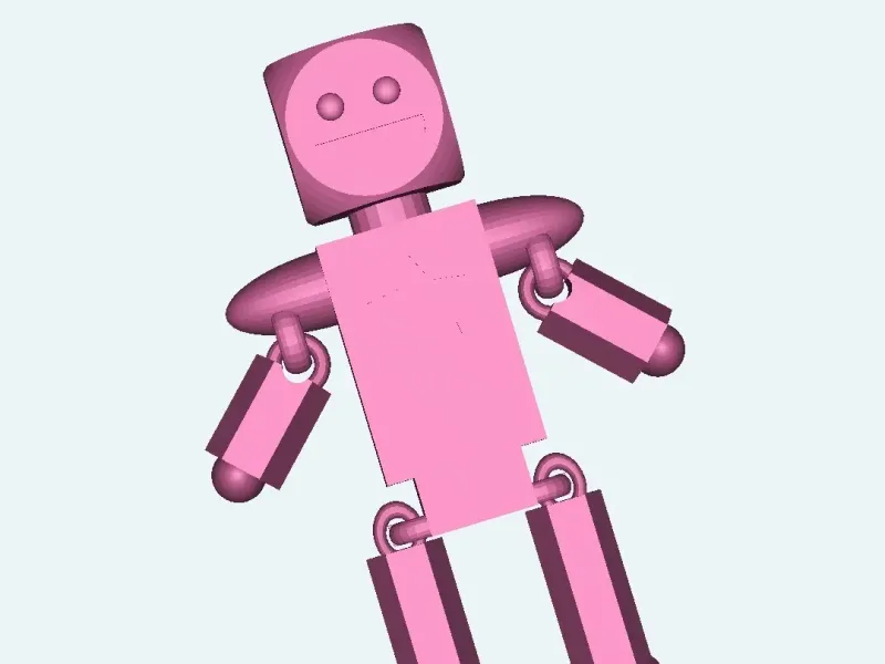 kinderspielzeug - star bot - 1. versuch einer 3d-kreation
