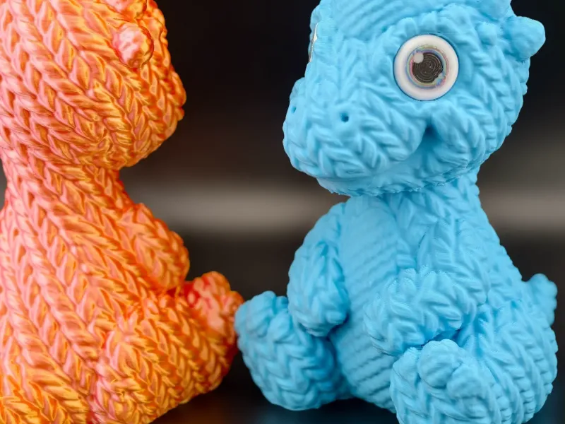 Pachycephalosaurus – Knitted Series
